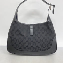 Gucci Handbag GG Canvas Jackie 00963 Black Women's