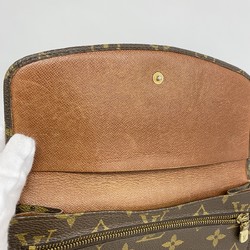 Louis Vuitton Pouch Monogram Pochette Lava 20 M51935 Brown Ladies