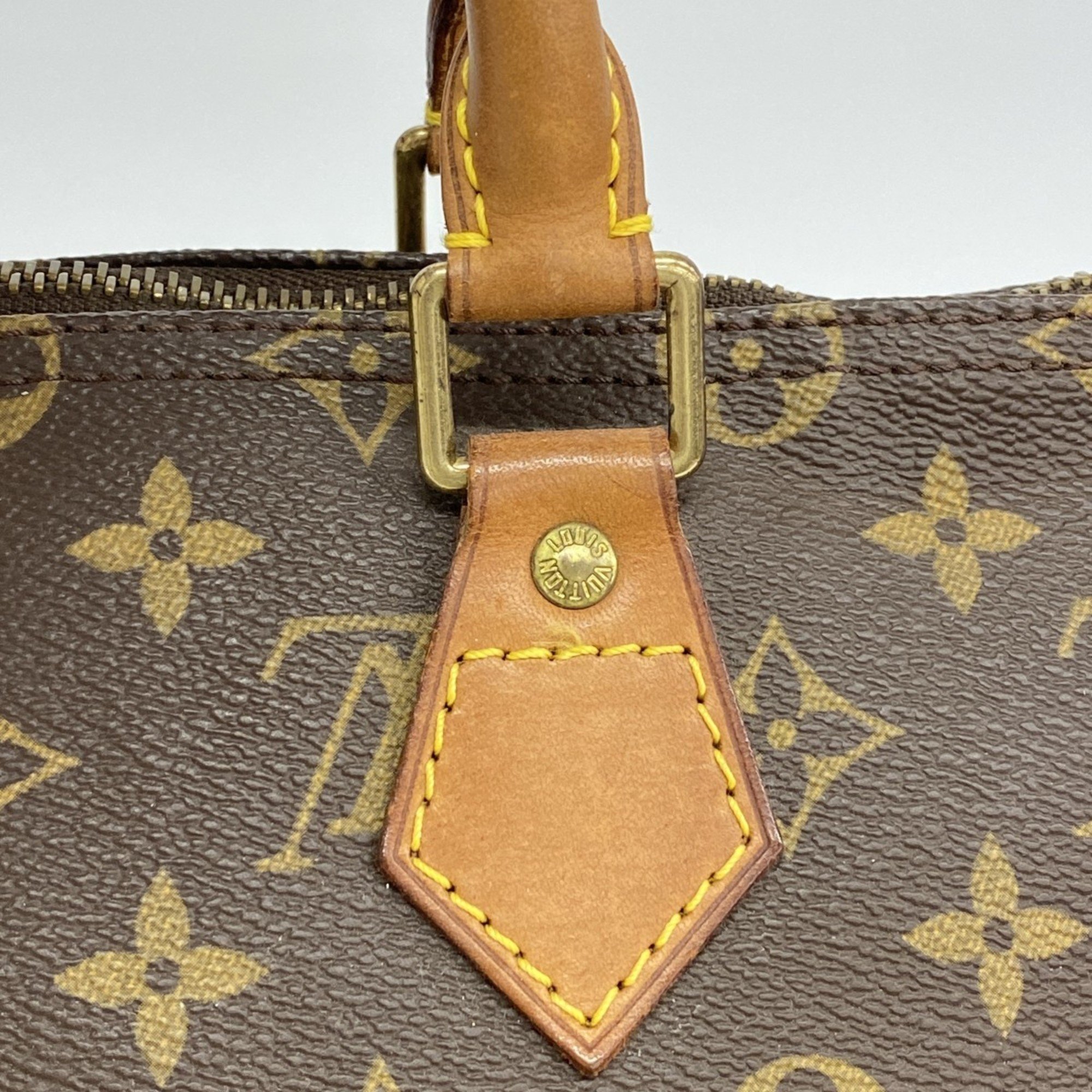 Louis Vuitton Handbag Monogram Speedy 35 M41107 Brown Ladies