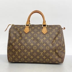 Louis Vuitton Handbag Monogram Speedy 35 M41107 Brown Ladies