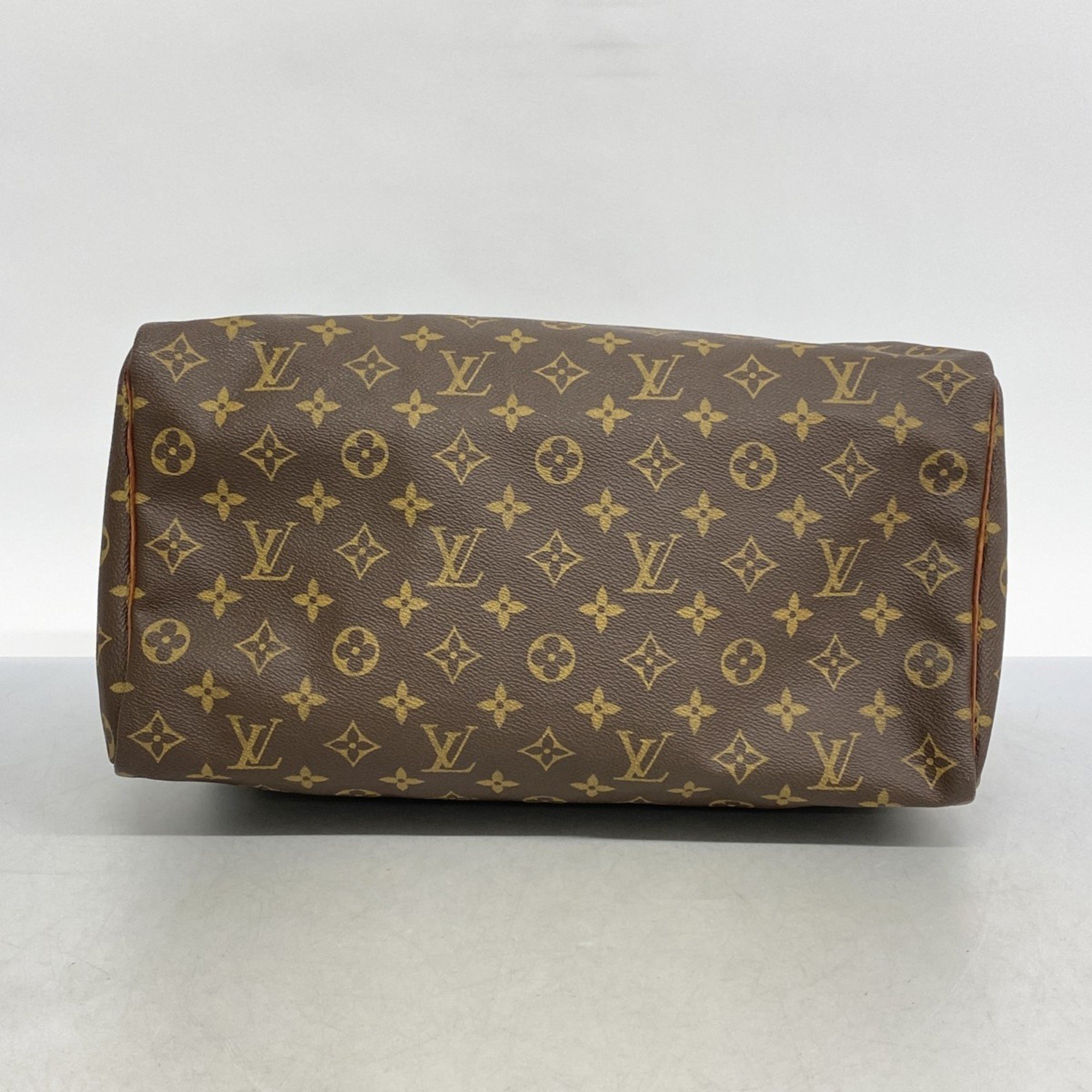 Louis Vuitton Handbag Monogram Speedy 35 M41107 Brown Ladies