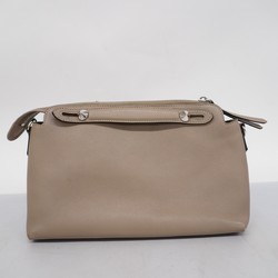 Fendi handbag by the way leather beige ladies