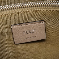 Fendi handbag by the way leather beige ladies