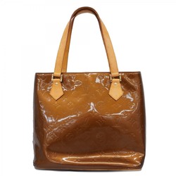 Louis Vuitton Tote Bag Vernis Houston M91122 Bronze Ladies