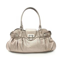 Salvatore Ferragamo Marissa Gancini Handbag Bag Leather Women's Gold AU21-5370