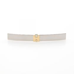 Hermes HERMES Irene Barrette Stainless Steel GP (Gold Plated) Women's Silver Gold