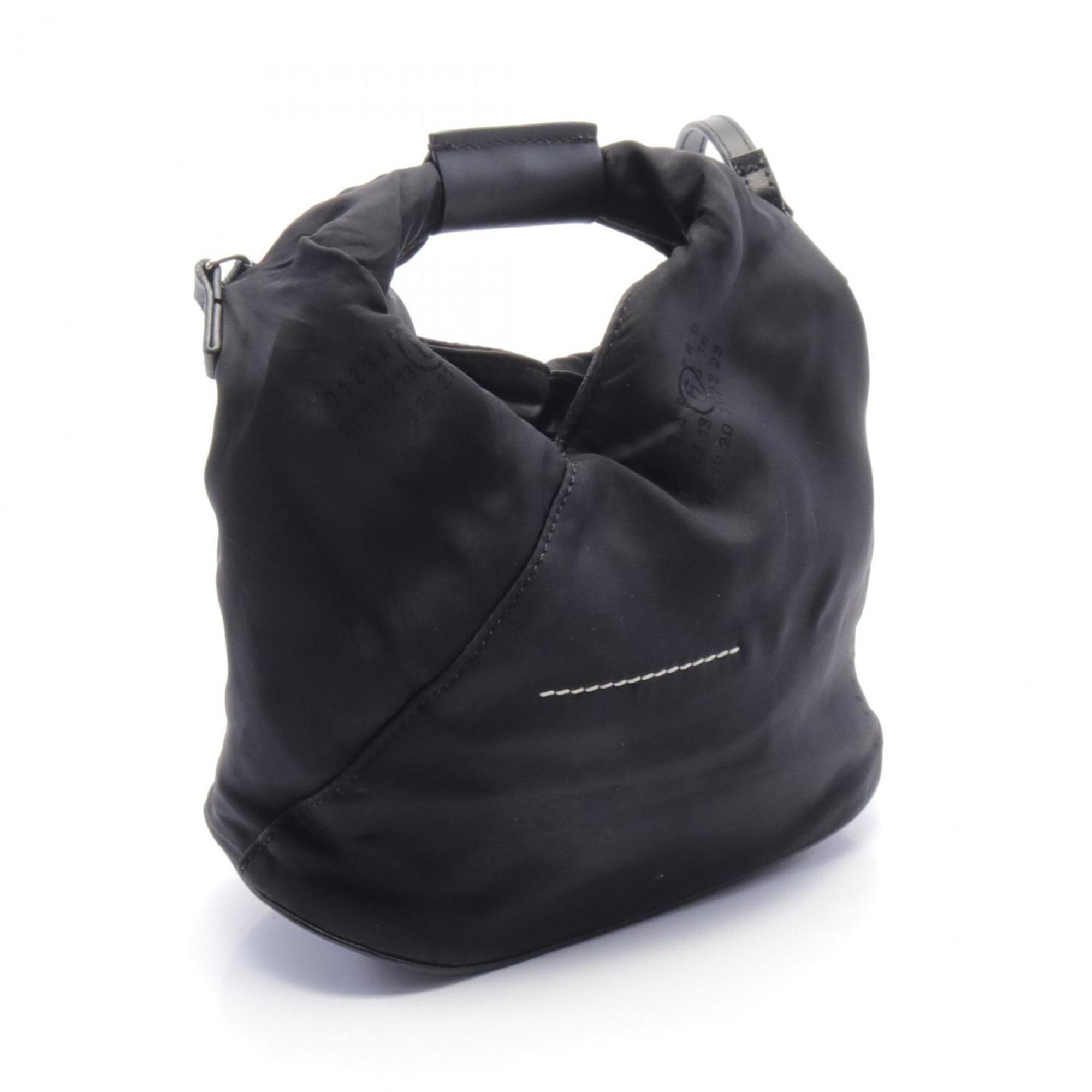 MM6 Maison Margiela MM6 JAPANESE Shoulder Bag Nylon Leather Women's Black SB6WD0026