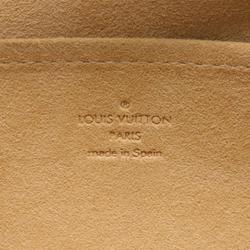 Louis Vuitton LOUIS VUITTON Pochette Twin GM Shoulder Bag Coated Canvas Leather Monogram Women's Brown M51852