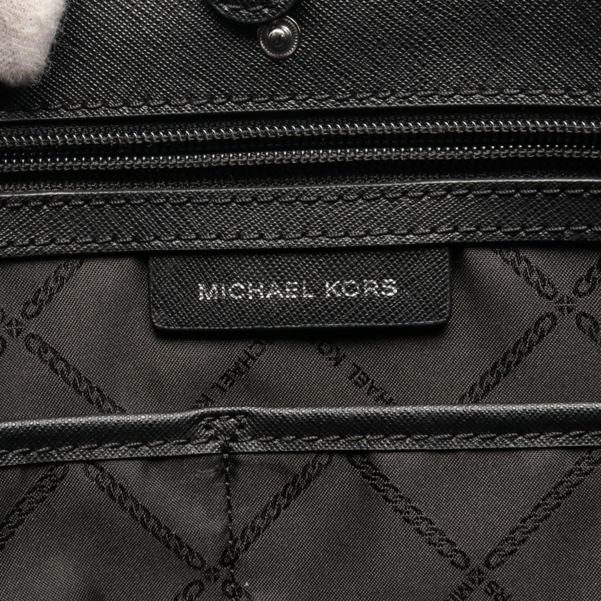 Michael Kors SULLIVAN Shoulder Bag Leather Women's Black