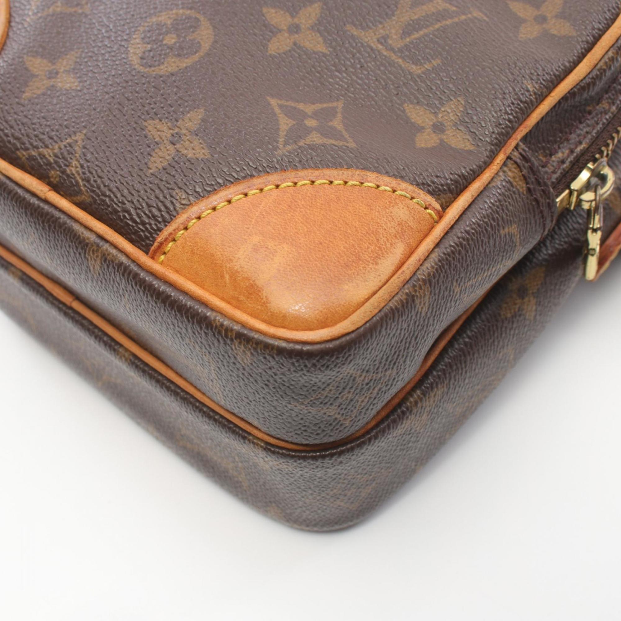 Louis Vuitton LOUIS VUITTON Amazon Monogram Shoulder Bag Coated Canvas Leather Women's Brown M45236