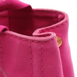 PRADA CANAPA Tote Bag Canvas Women's Pink