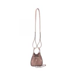 LOEWE Hammock Drawstring Bag Handbag Leather Women's Pink A538V07X10