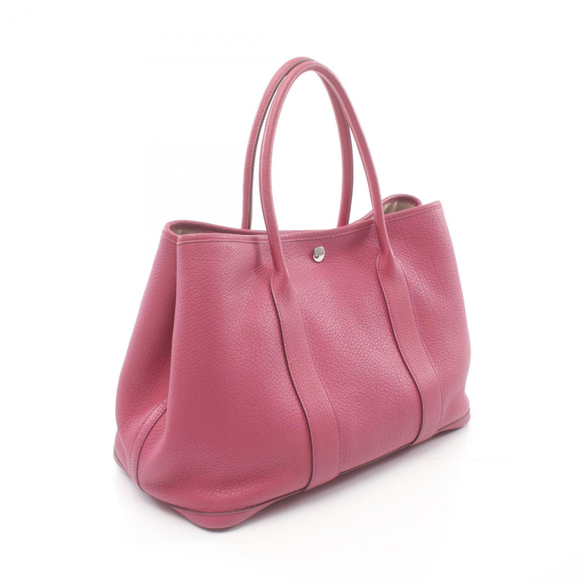 Hermes HERMES Garden PM Rosewood Tote Bag Negonda Women's Pink