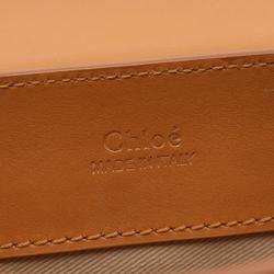 Chloé Chloe C Sea Waist Bag Body Leather Suede Women's Brown