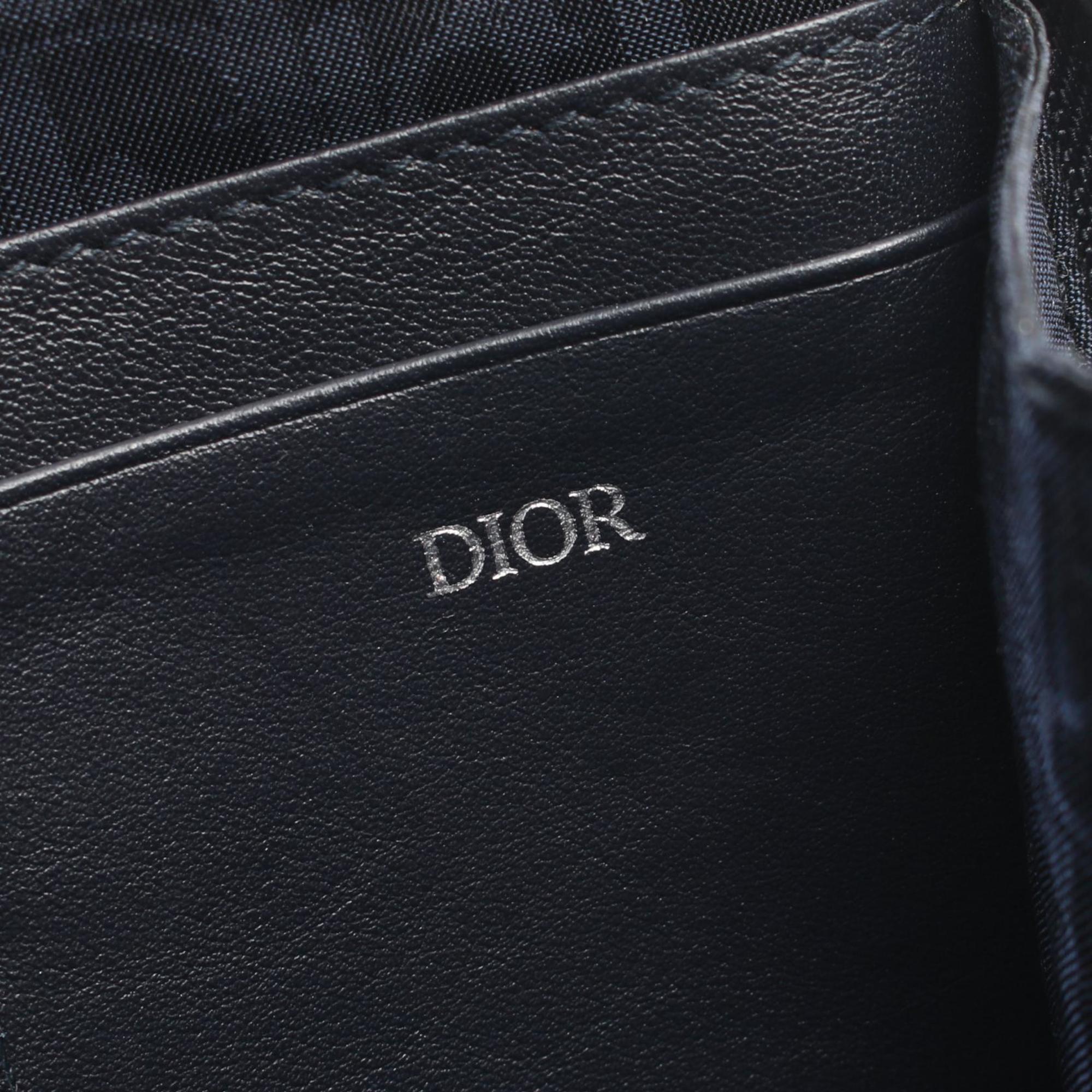 Christian Dior x NIKE AIR DIOR Shoulder Bag Leather Men's Navy