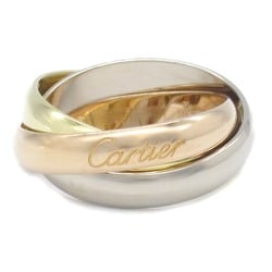 Cartier Classic Trinity Ring, K18 (yellow gold), K18WG (white (pink Ladies, Gold