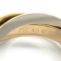 Cartier Classic Trinity Ring, K18 (yellow gold), K18WG (white (pink Ladies, Gold