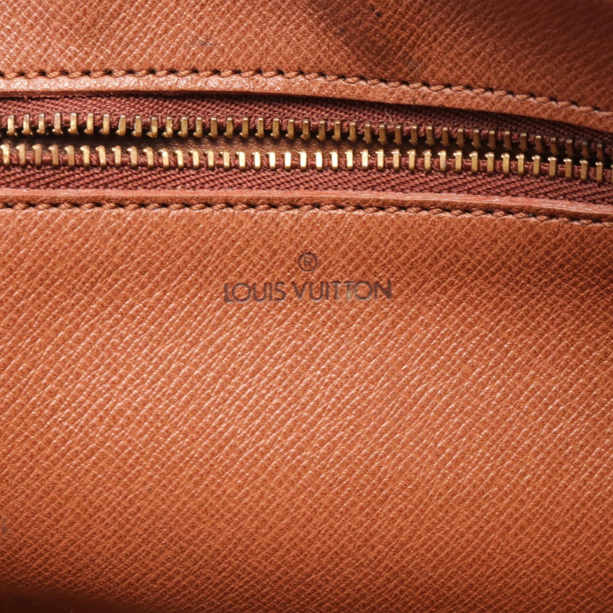 Louis Vuitton LOUIS VUITTON Marly Dragonne Monogram Second Bag Clutch Coated Canvas Leather Men's Women's Brown M51825