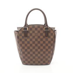 Louis Vuitton LOUIS VUITTON Saria Saul Damier Ebene Handbag Bag Coated Canvas Leather Women's Brown