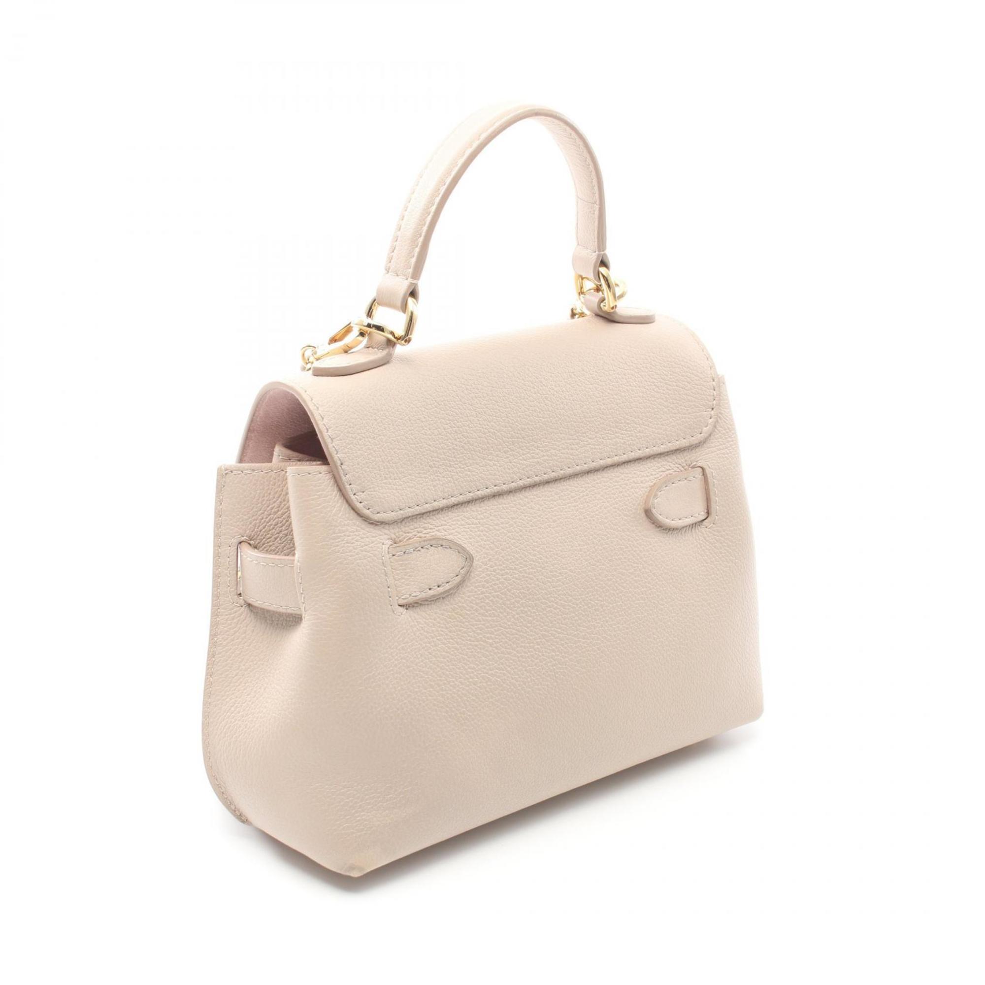 Louis Vuitton LOUIS VUITTON Rock Me Ever MINI Greige Handbag Bag Leather Women's Beige M21052