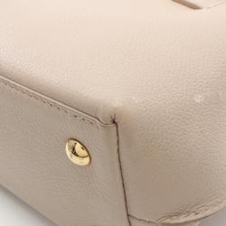 Louis Vuitton LOUIS VUITTON Rock Me Ever MINI Greige Handbag Bag Leather Women's Beige M21052