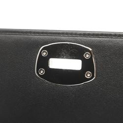 Miu Miu Miu Matelasse Shoulder Bag Leather Women's Black