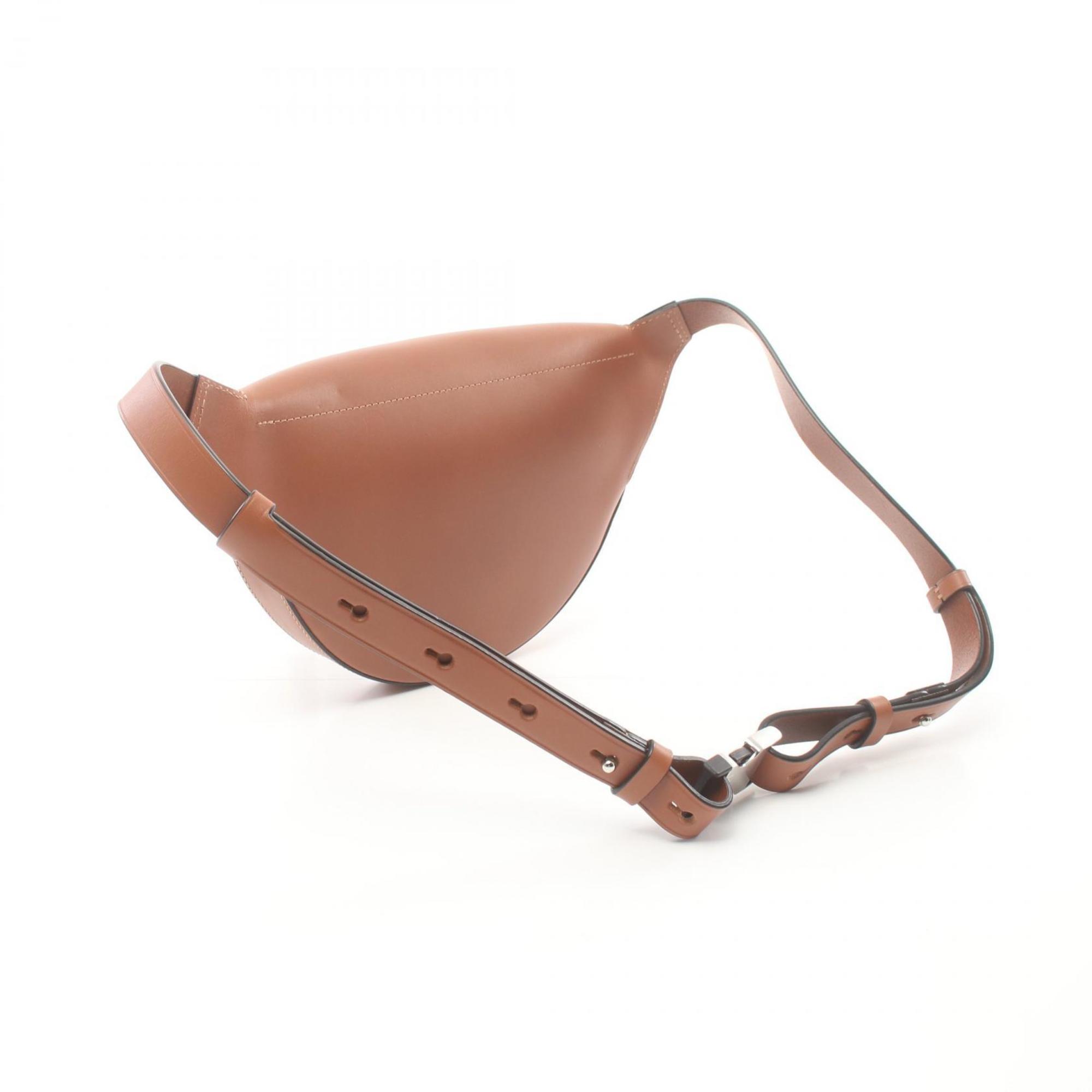 LOEWE BUM Bum Bag Waist Body Leather Women's Brown