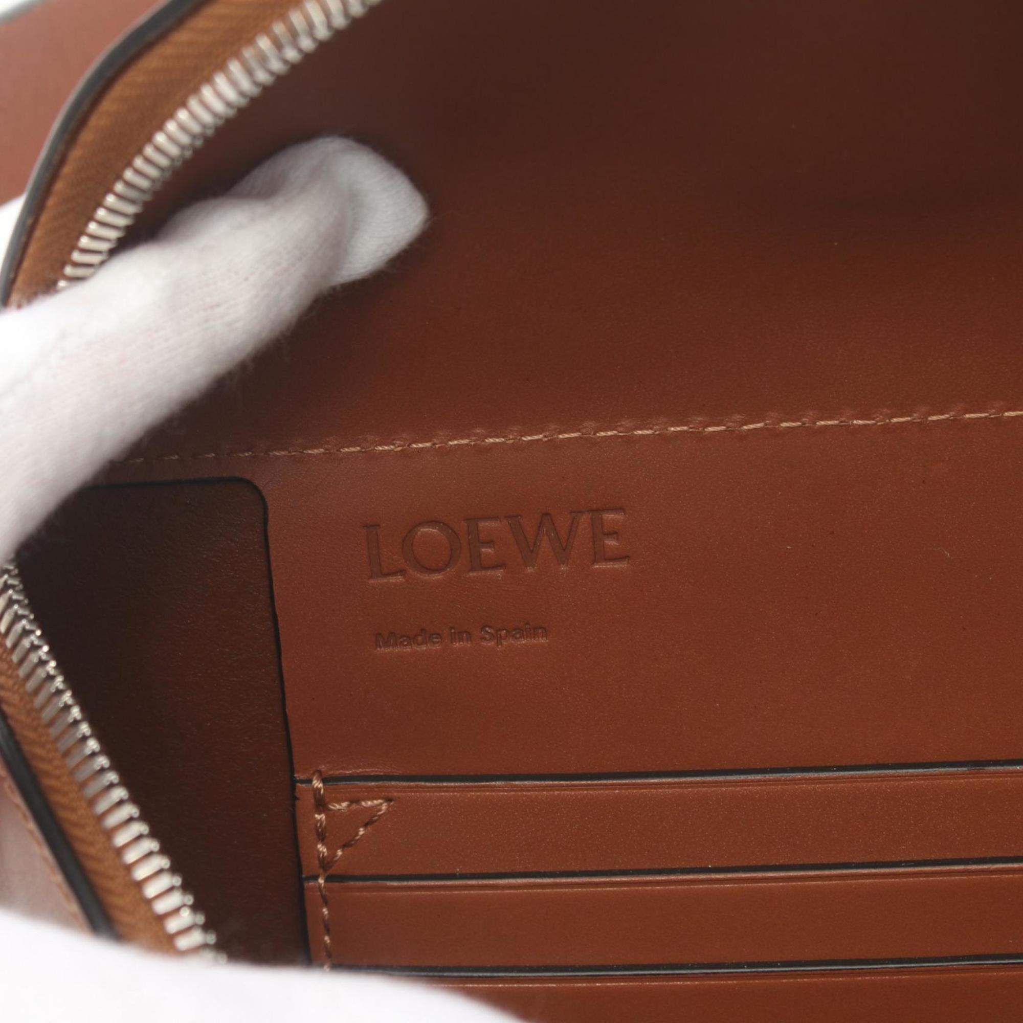 LOEWE BUM Bum Bag Waist Body Leather Women's Brown