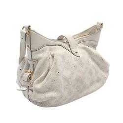 Louis Vuitton LOUIS VUITTON XS Mahina Blanc Shoulder Bag Leather Women's White M95661