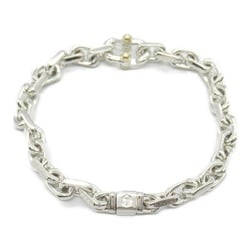 Tiffany & Co. Maker's Narrow Chain 1837 Bracelet, Silver 925, Men's, Women's,