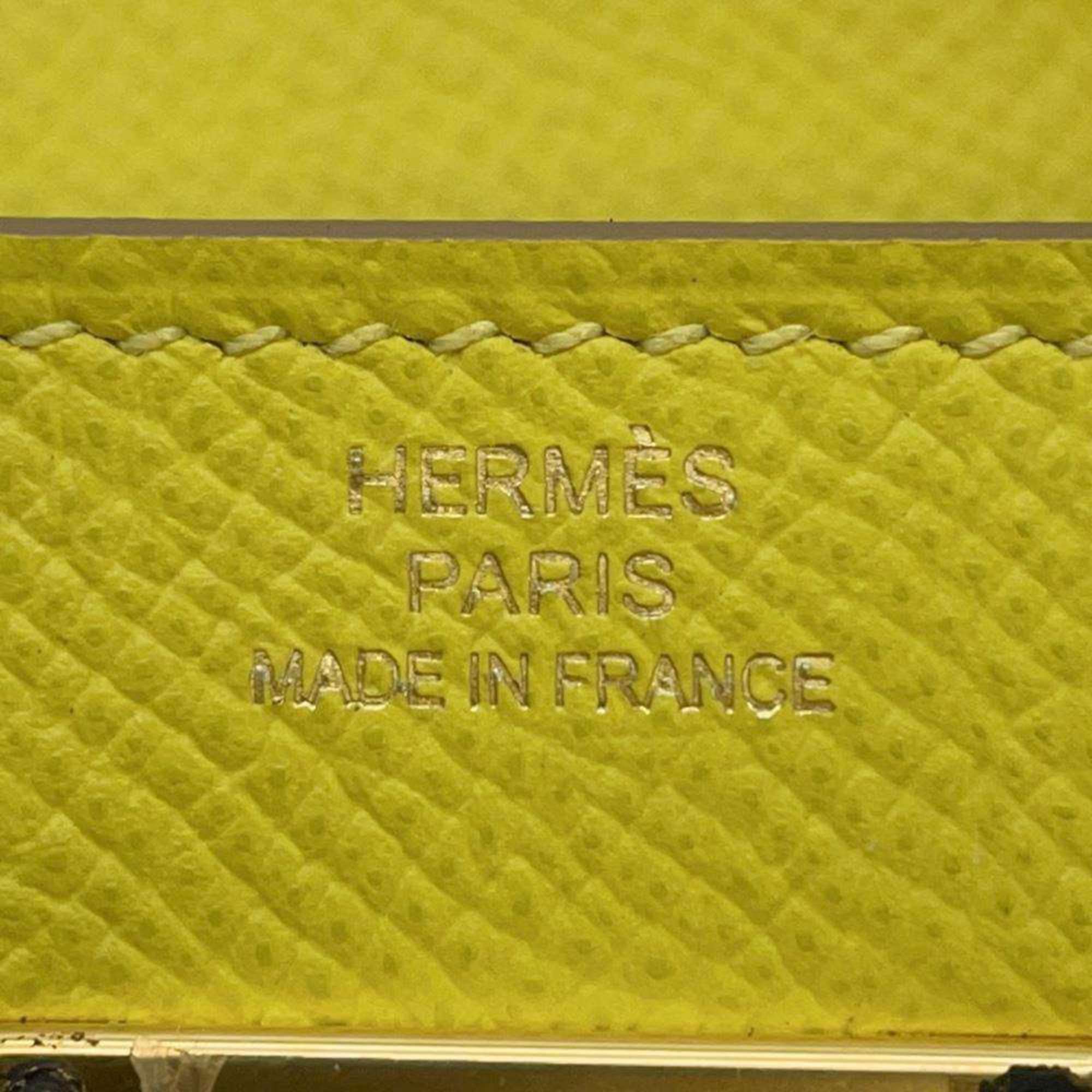 Hermes Long Wallet Kelly Souffle Epson D Stamp HERMES