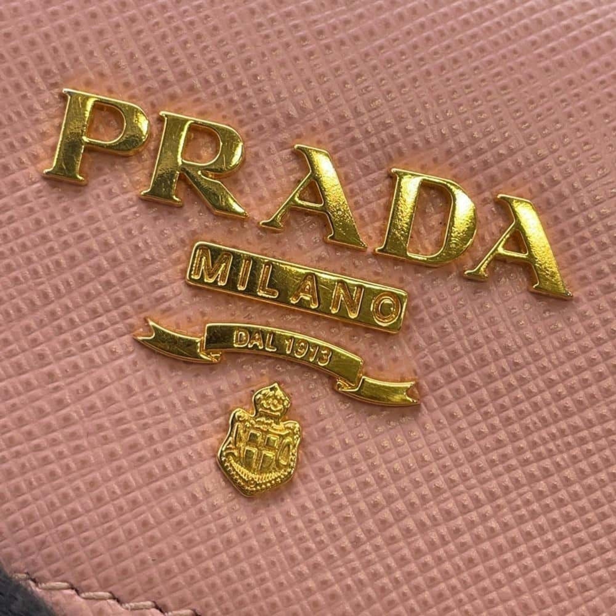 Prada 4-Key Case Saffiano 1PG004 PRADA Key Pink