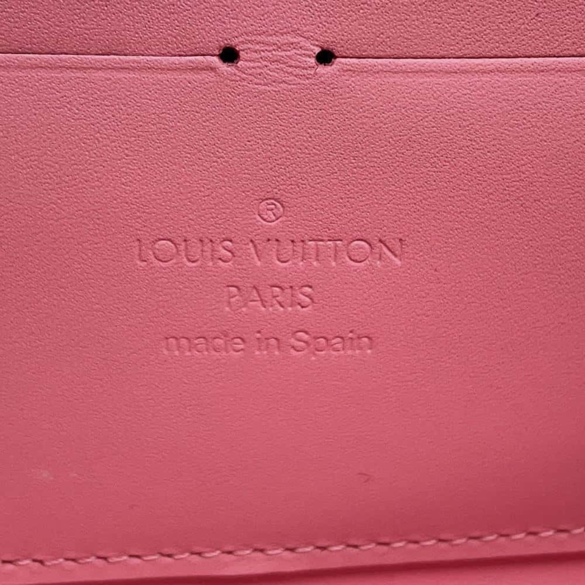 Louis Vuitton Long Wallet Monogram Vernis Jungle Dot Zippy M41912 LOUIS VUITTON