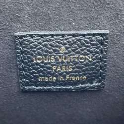 Louis Vuitton Backpack Monogram Empreinte Tiny M80596 LOUIS VUITTON Bag Black