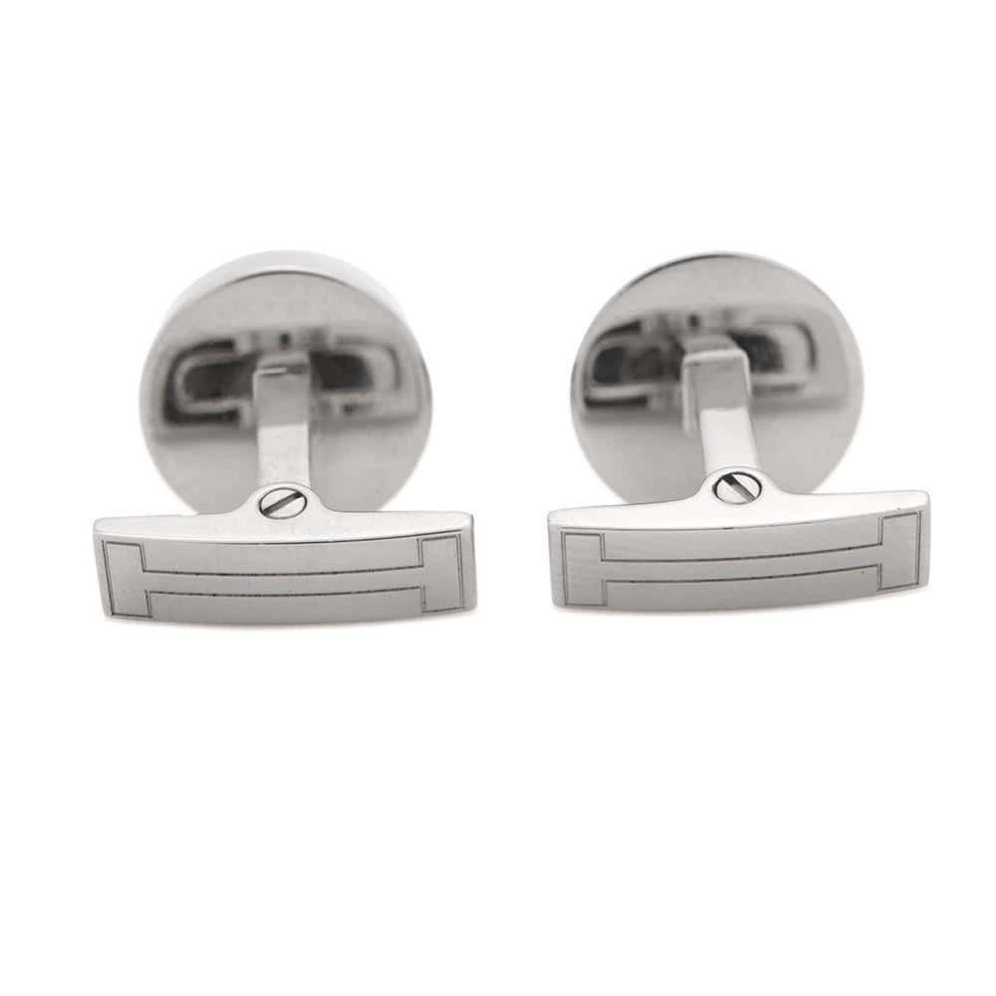 Hermes Cufflinks Serie Metal HERMES Men's