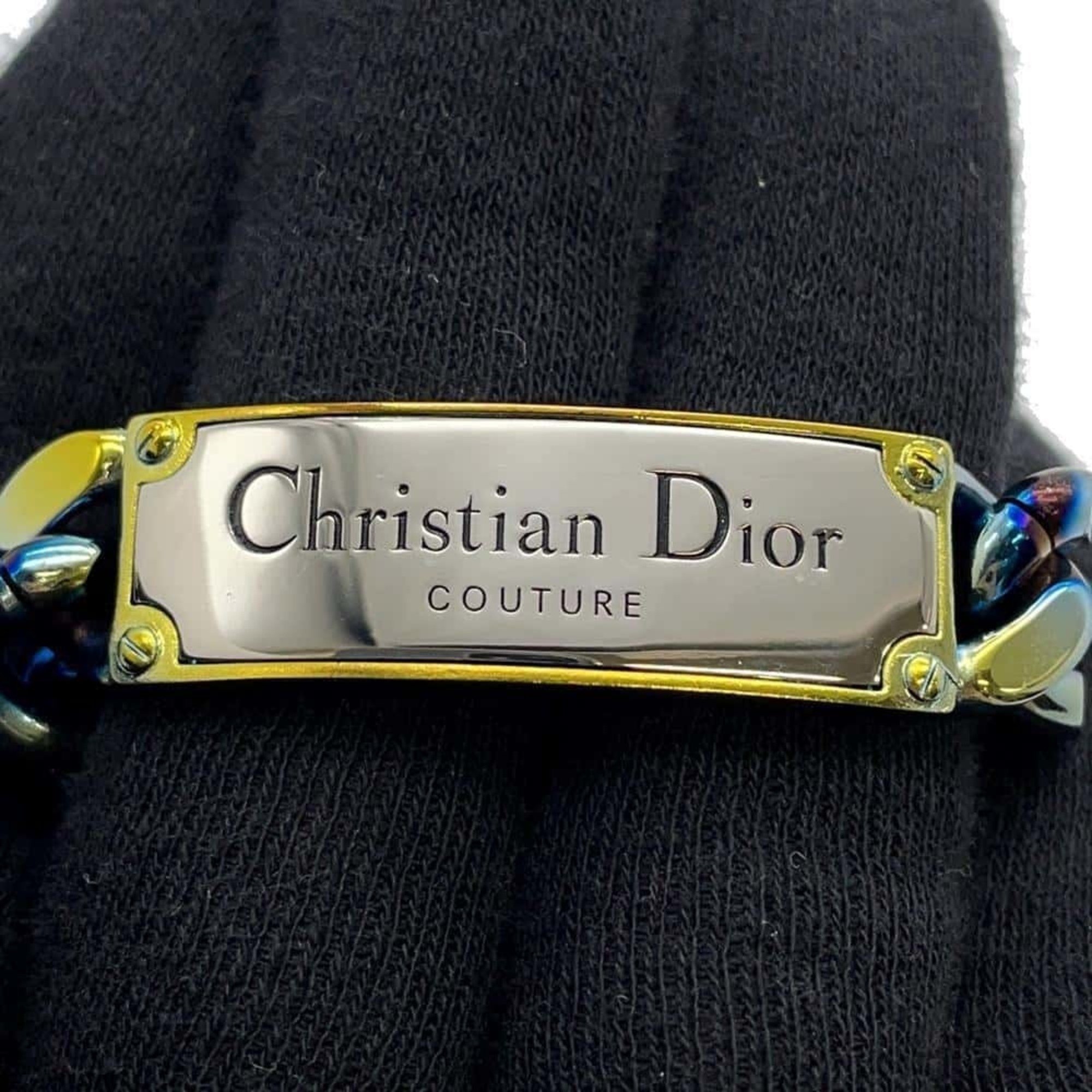 Christian Dior Bracelet Couture Chain Link Men's