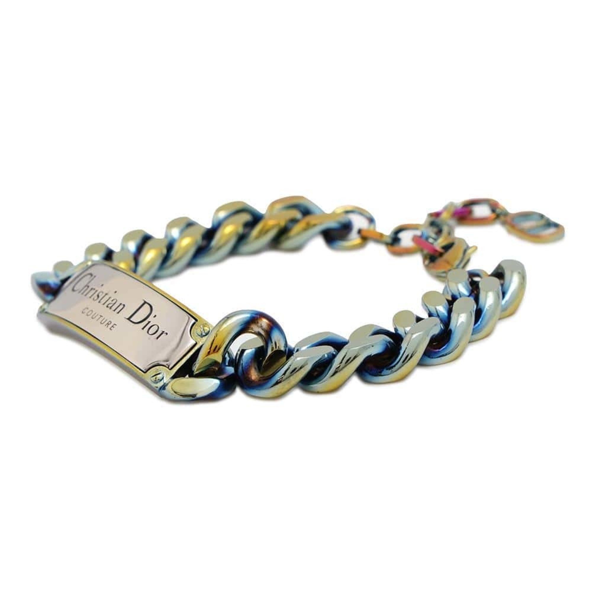 Christian Dior Bracelet Couture Chain Link Men's