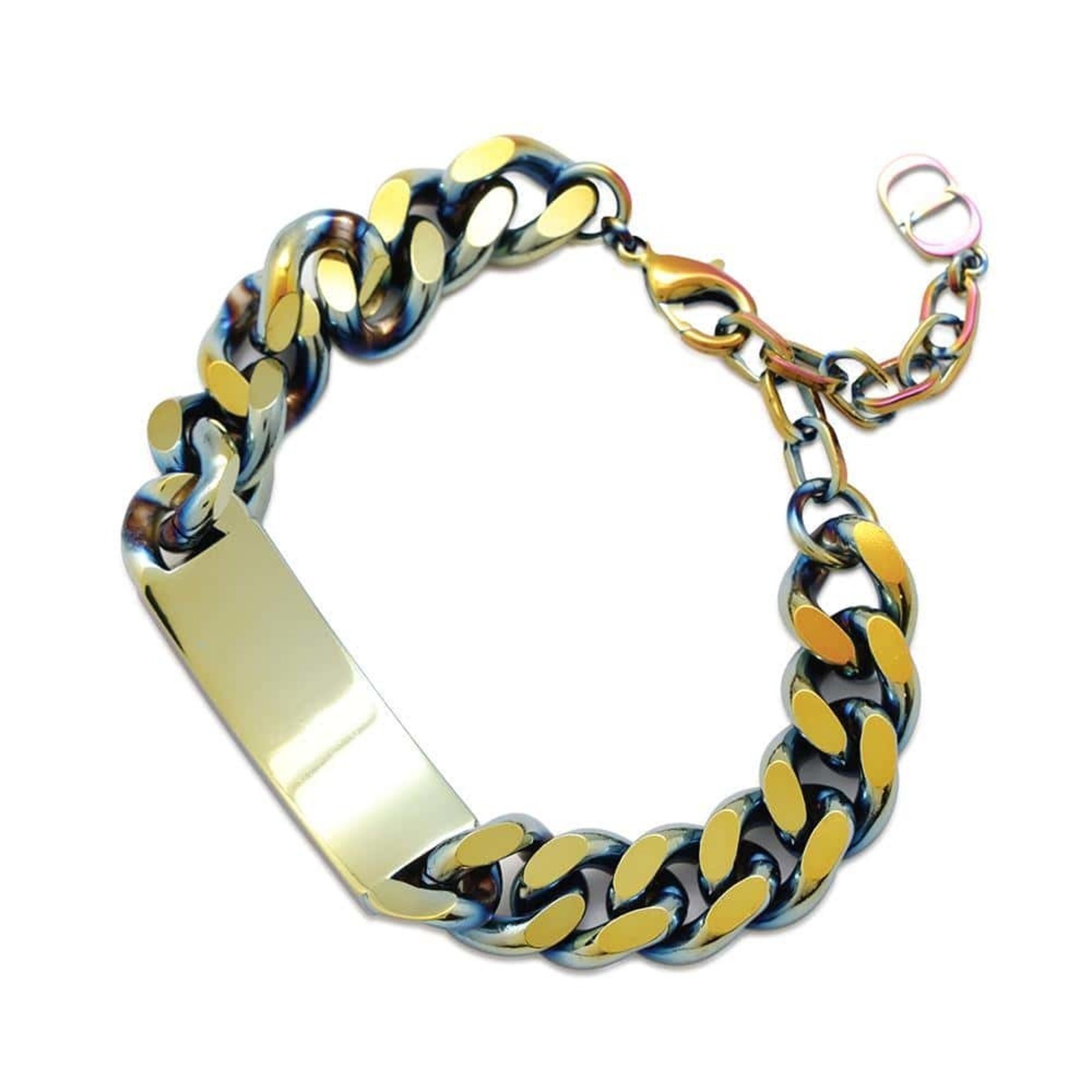 Christian Dior Bracelet Couture Chain Link Men's