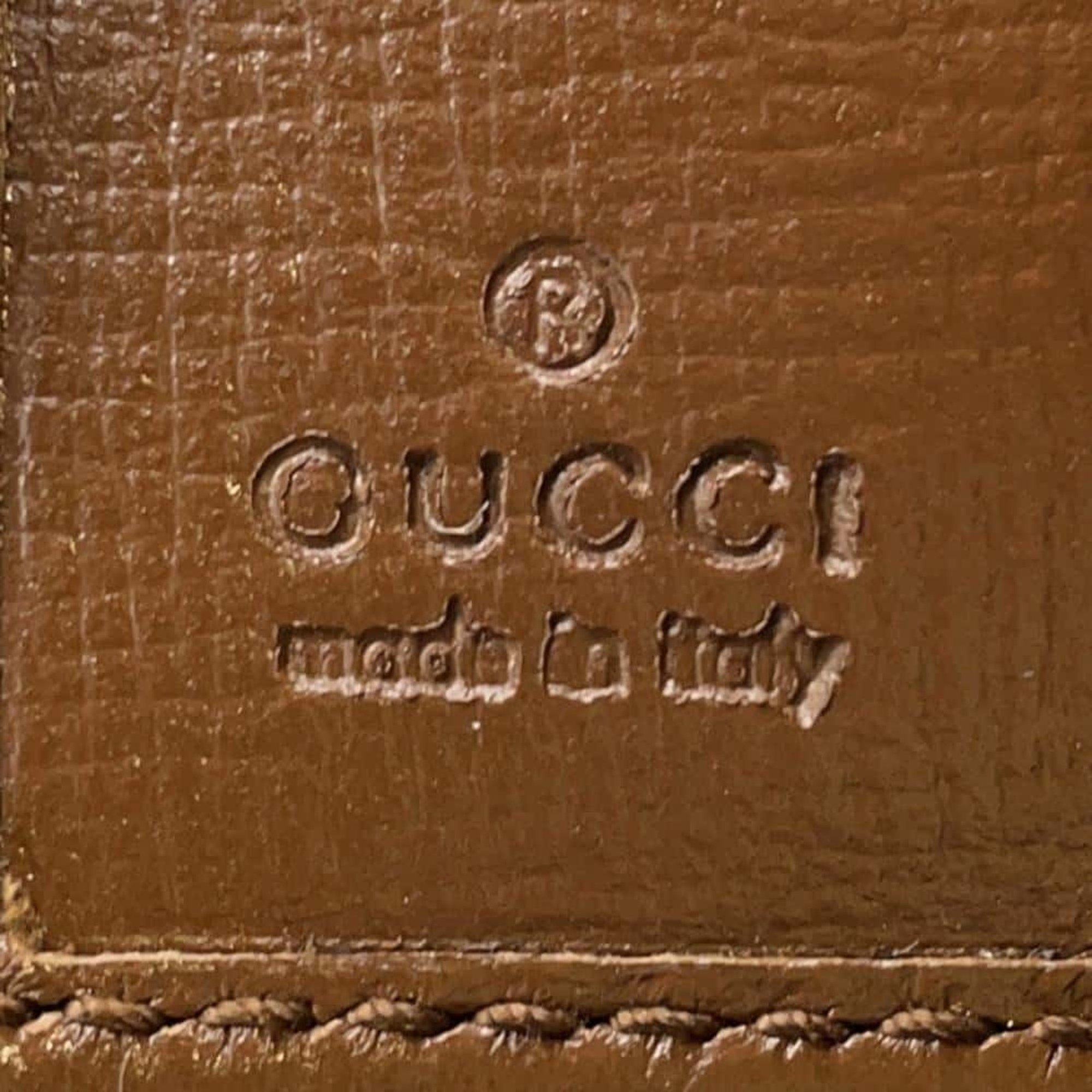 Gucci Bi-fold Wallet GG Supreme FAKE Leather 636167 GUCCI