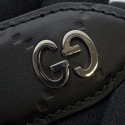 Gucci Belt Guccissima Leather Size 95 474313 GUCCI Men's Black