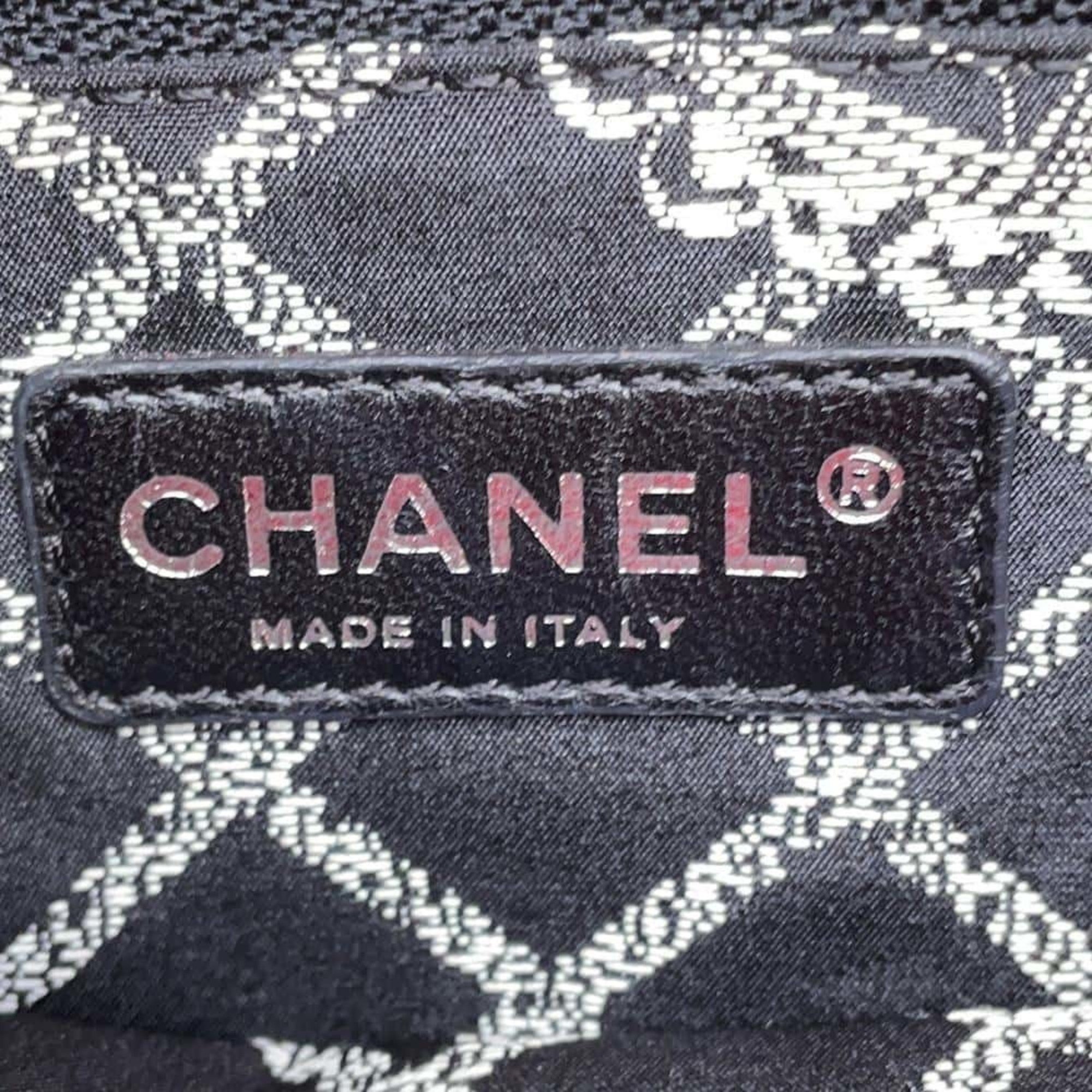 Chanel Chain Shoulder Bag Coco Mark Matelasse Cotton Hawaii Exclusive CHANEL Ribbon