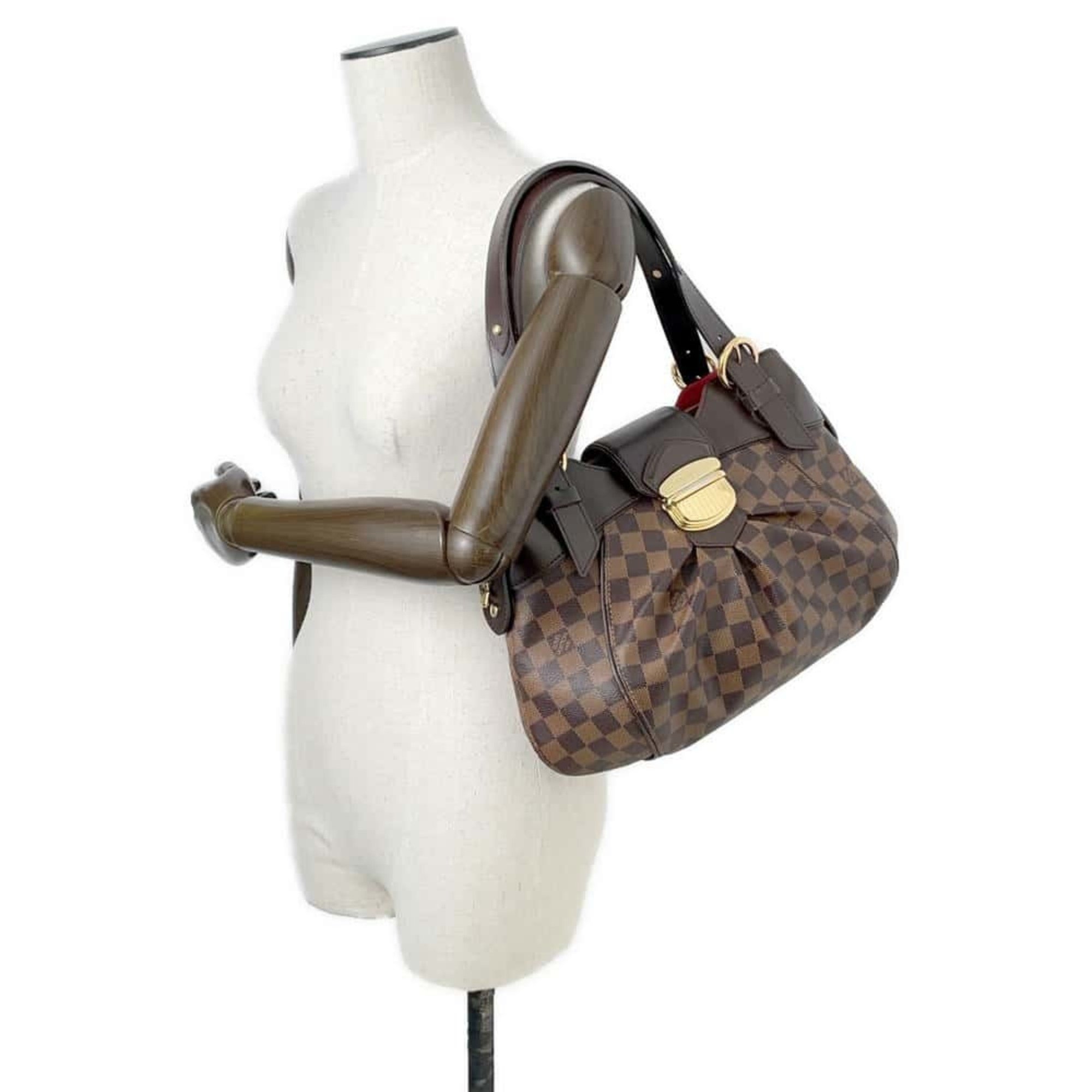 Louis Vuitton Handbag Damier Ebene Sistine PM N41542 LOUIS VUITTON Shoulder Bag