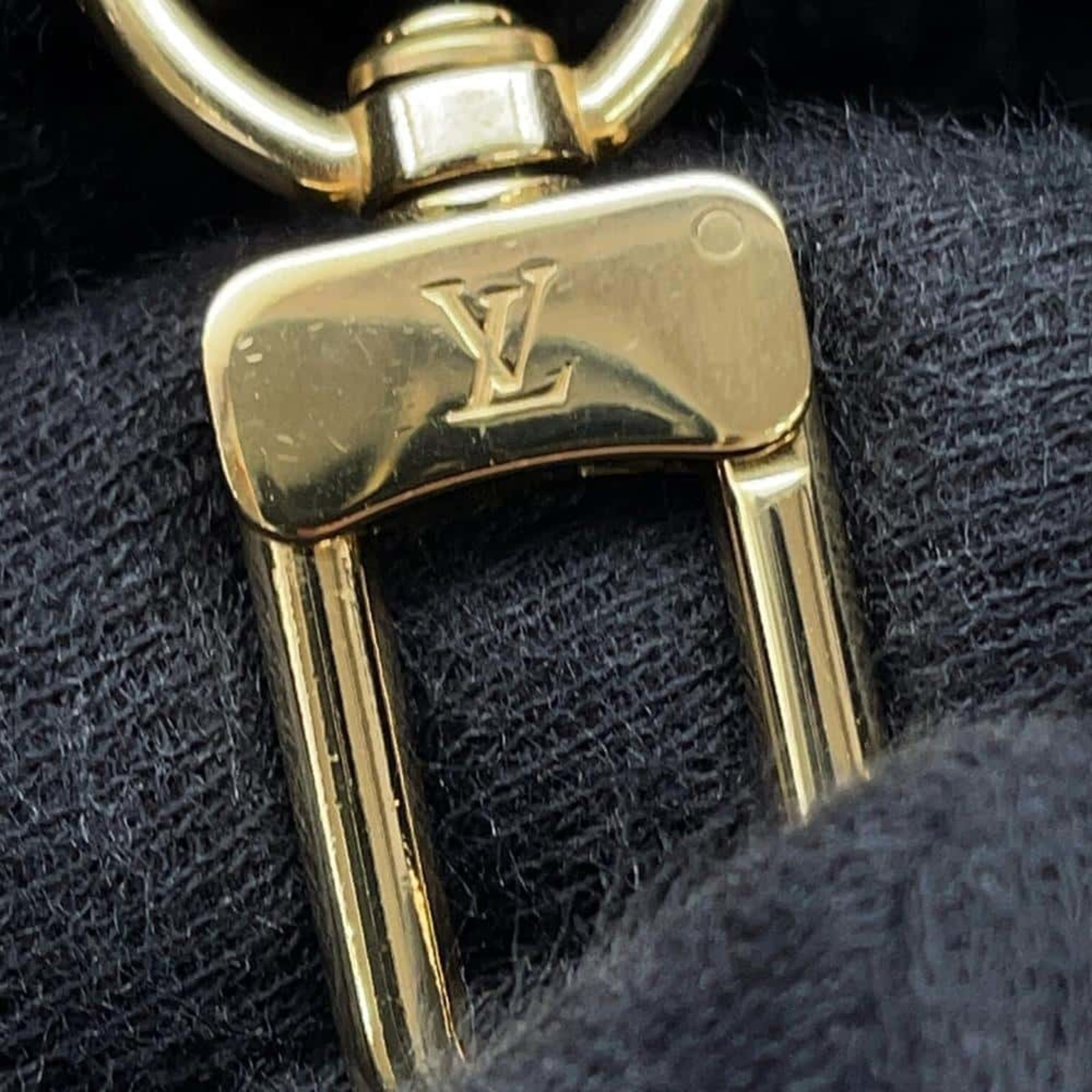 Louis Vuitton Shoulder Bag Monogram Teddy On the Go GM M55421 LOUIS VUITTON Black