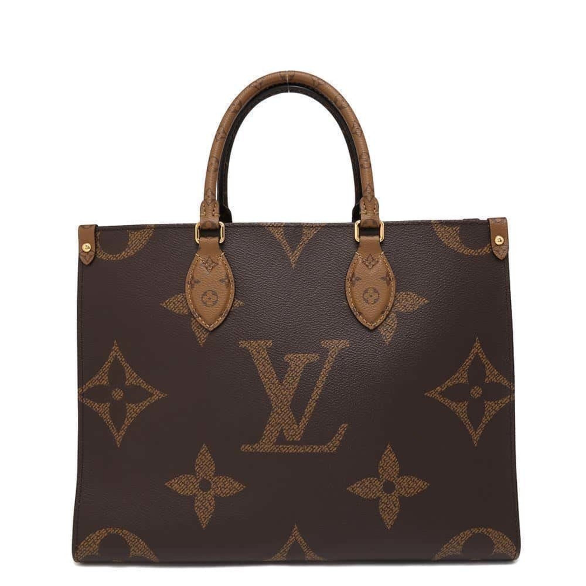 Louis Vuitton Tote Bag Monogram Reverse Giant On-the-Go MM M45321 LOUIS VUITTON Handbag