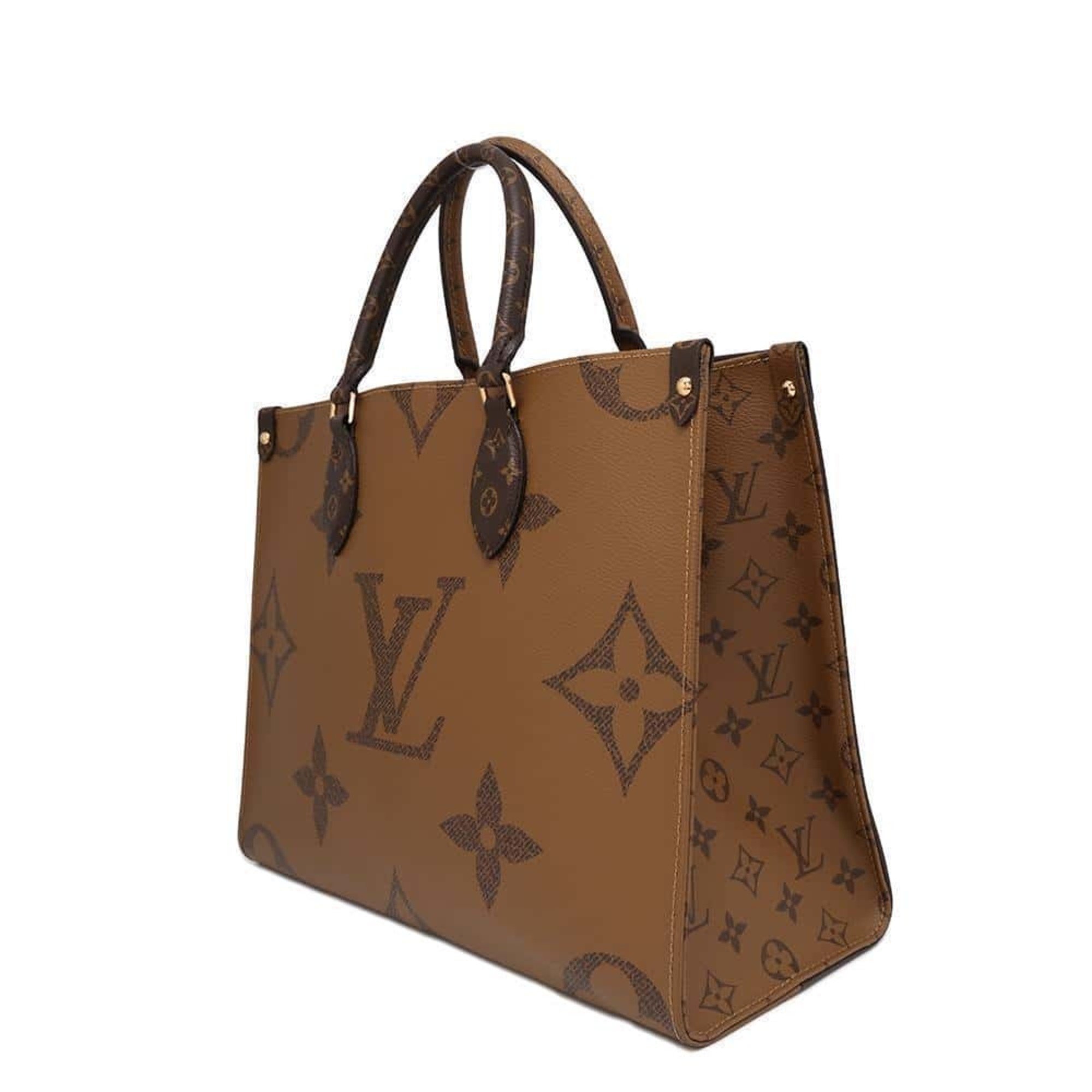 Louis Vuitton Tote Bag Monogram Reverse Giant On-the-Go MM M45321 LOUIS VUITTON Handbag