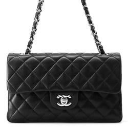 Chanel Chain Shoulder Bag Matelasse 23 Coco Mark Double A01113 CHANEL Black