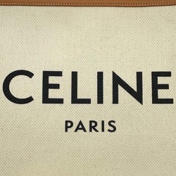 CELINE Clutch Bag Canvas Second