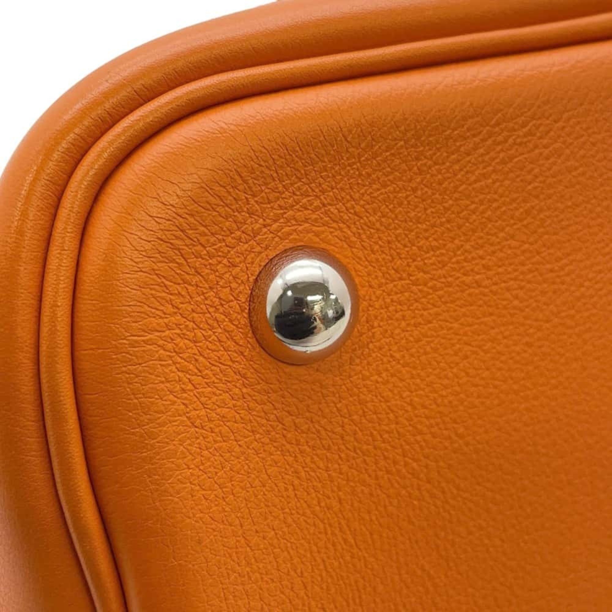 Hermes handbag Bolide 1923 30 Orange Evergrain □I stamp