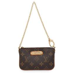 Louis Vuitton Handbag Monogram Pochette Mila PM M60095 LOUIS VUITTON Pouch Bag