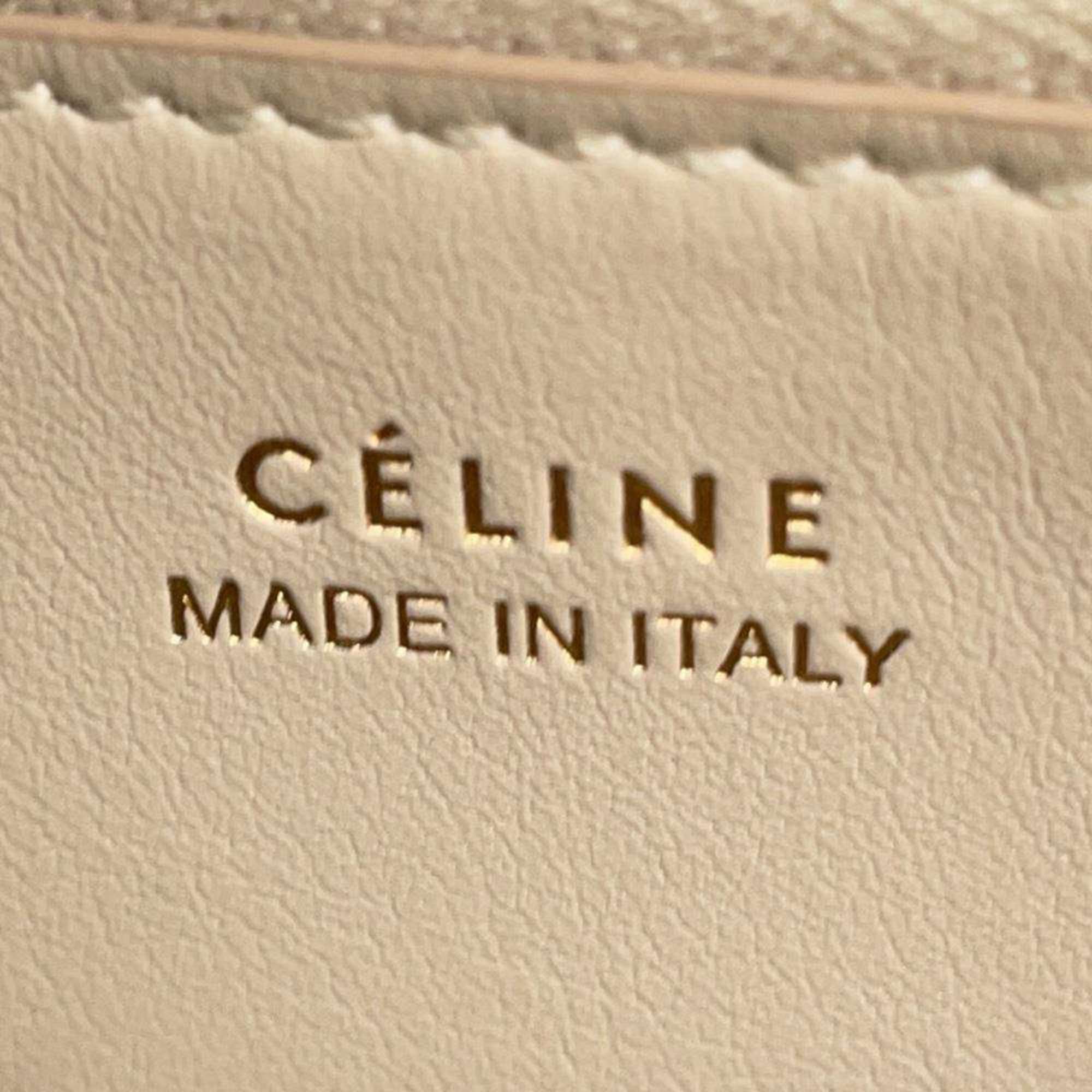 Celine Long Wallet Multi-Function Leather 101673AFE CELINE Wrap